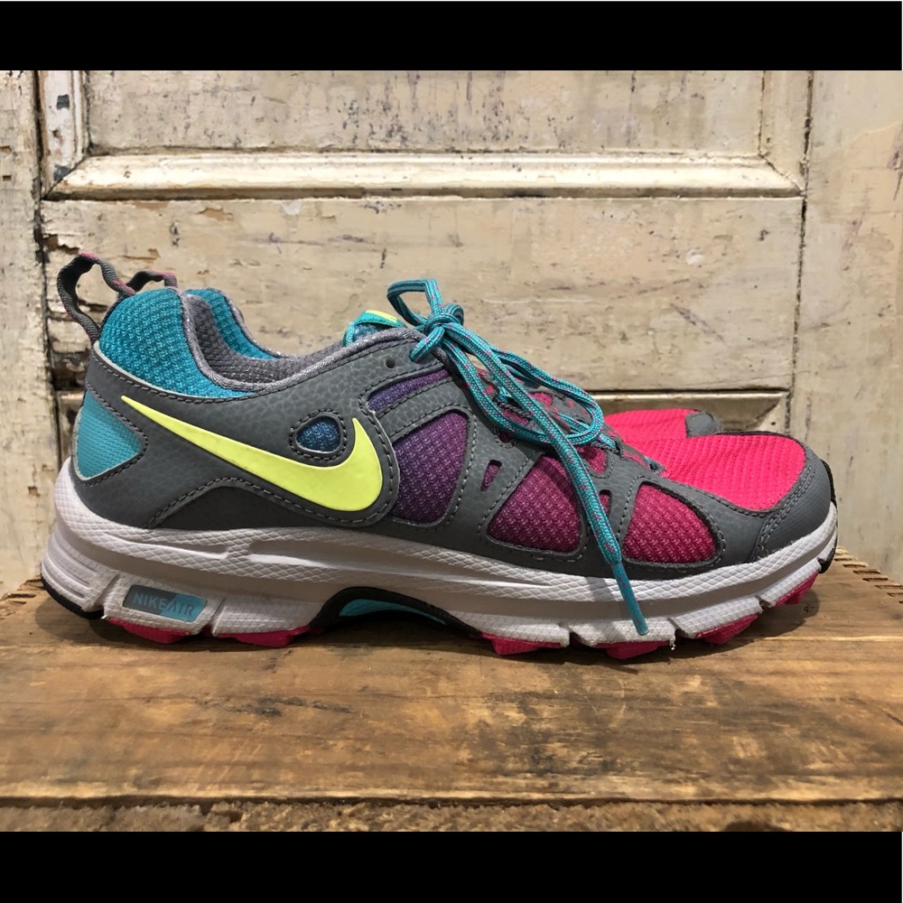 Nike Air Trail Multi-Colored Sneakers - Size 6.5 - Picture 1 of 4